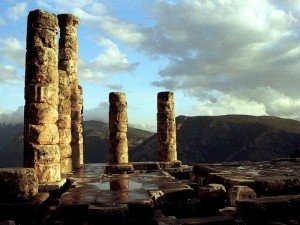 Apollo Temple in Delphi