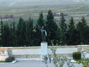 monument at thermopylae