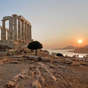 temple of poseidon in sounion greece