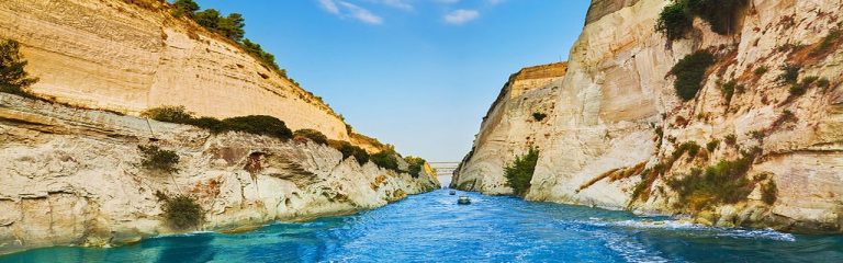 The Amazing Corinth Canal, Greece – 602 BC – 44 BC
