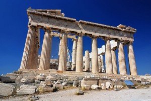 parthenon in acropolis athens