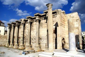 hadria'ns library in Athens