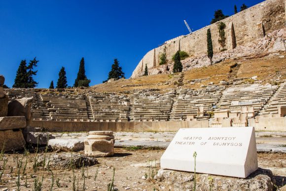 Theatre of Dionysus Eleuthereus, Acropolis