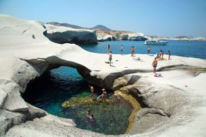 Sarakiniko, Milos Island