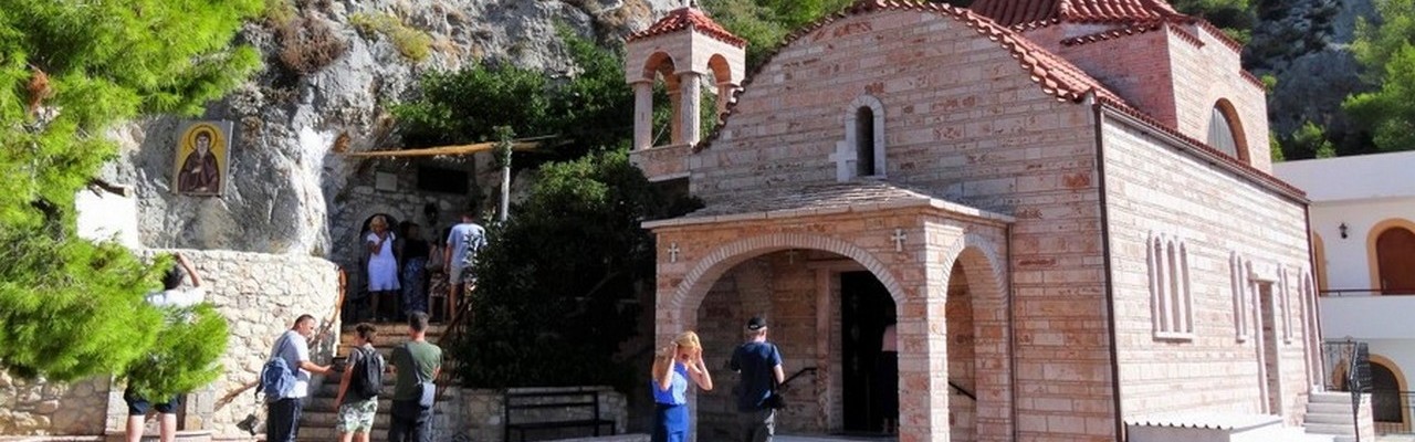 Christian Tour To Corinth, Saint Patapios Monastery And Vouliagmeni Lake