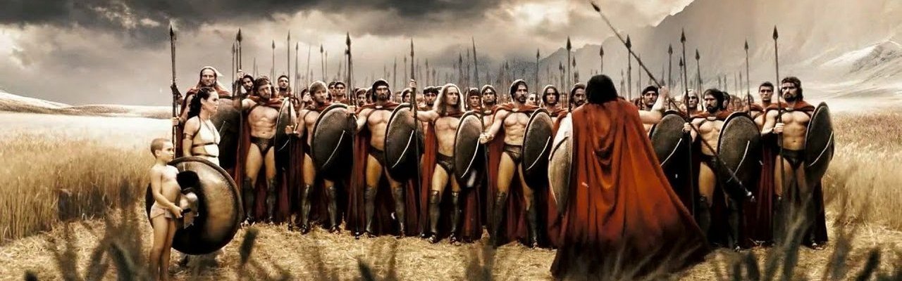 An older example of power is the battle of 300 Spartans (battle of Thermopylae) against the Persians. Although the Spartans h