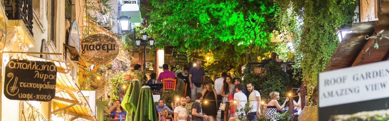 Athens voted as the third most popular city in the world for a night out