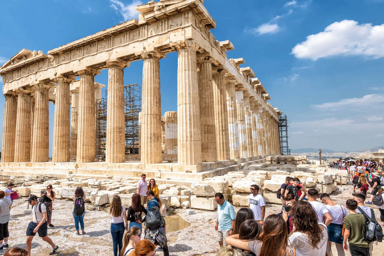 acropolis and parthenon