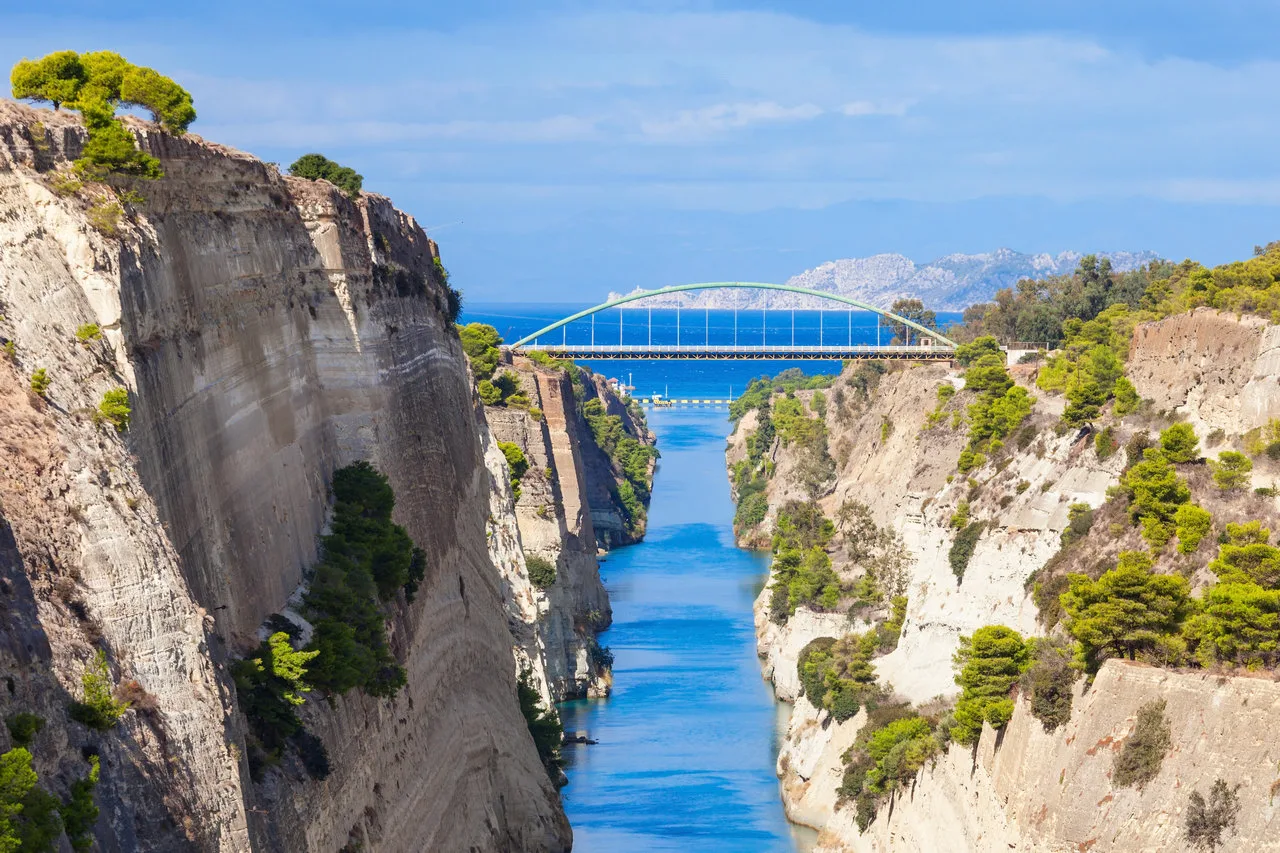 Biblical Corinth 8-Hour Christian Tour 2 corinth canal