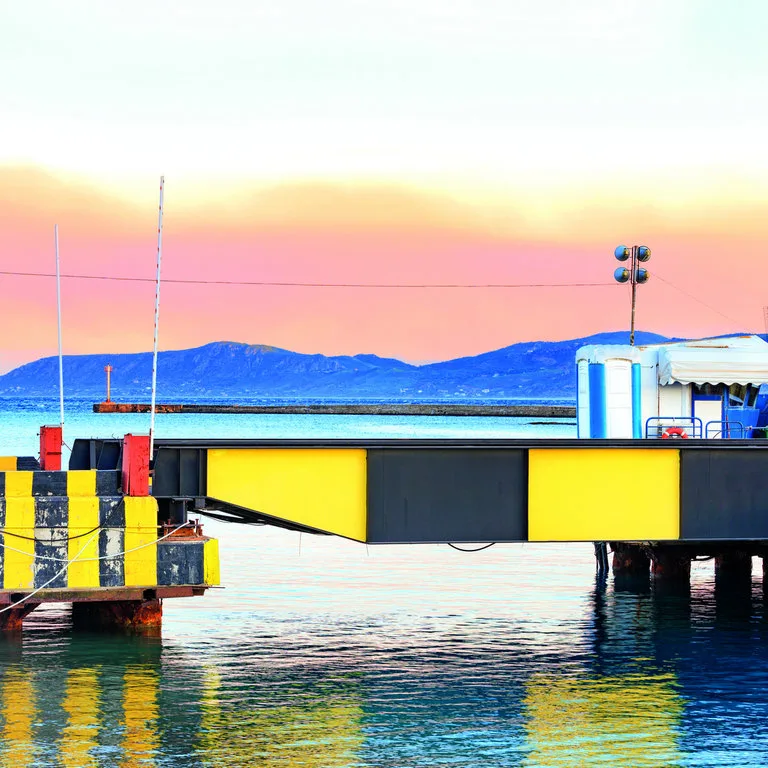 submersible bridge corinth canal