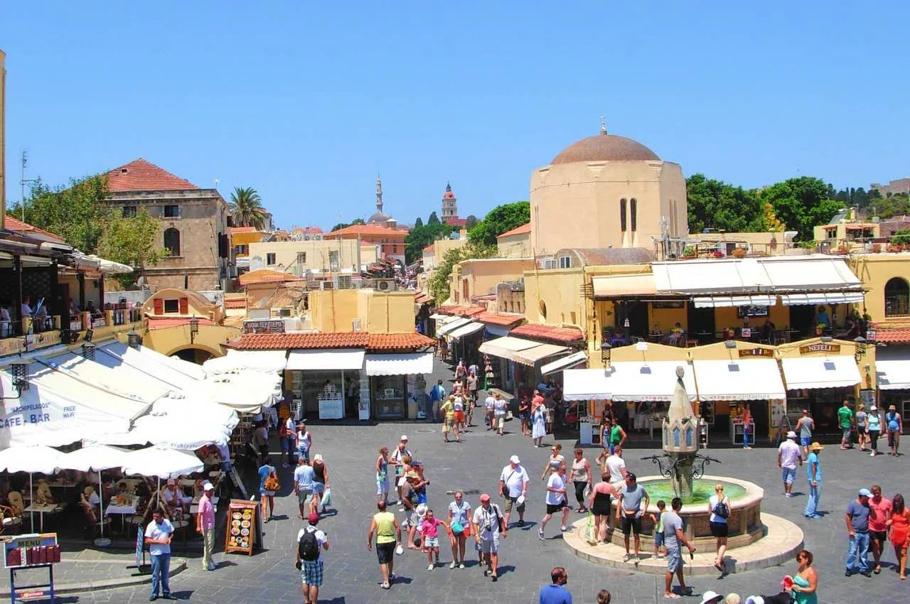 Rhodes old town Greece1285 athens tours greece
