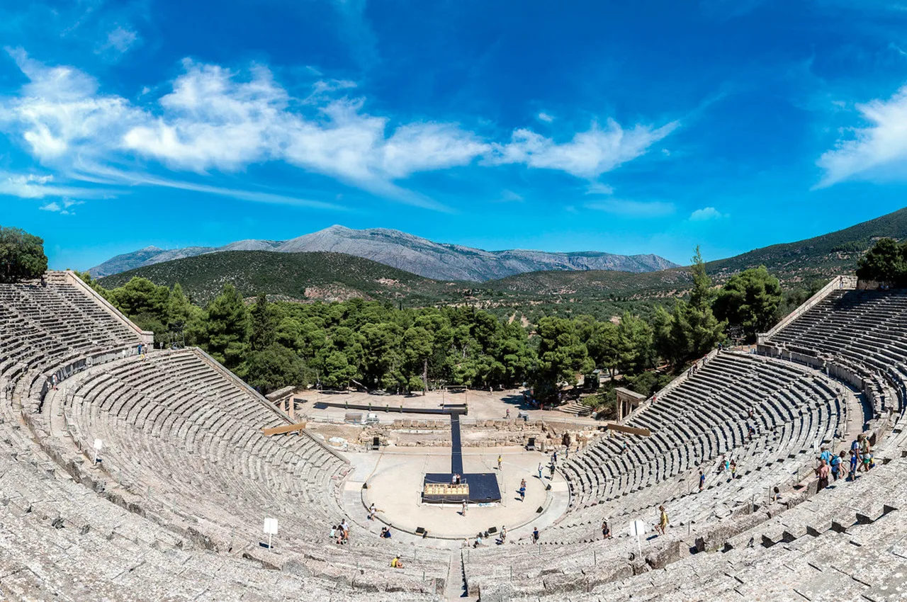 Epidaurus Theater And Asklepieion 3 The Theater Of Epidaurus