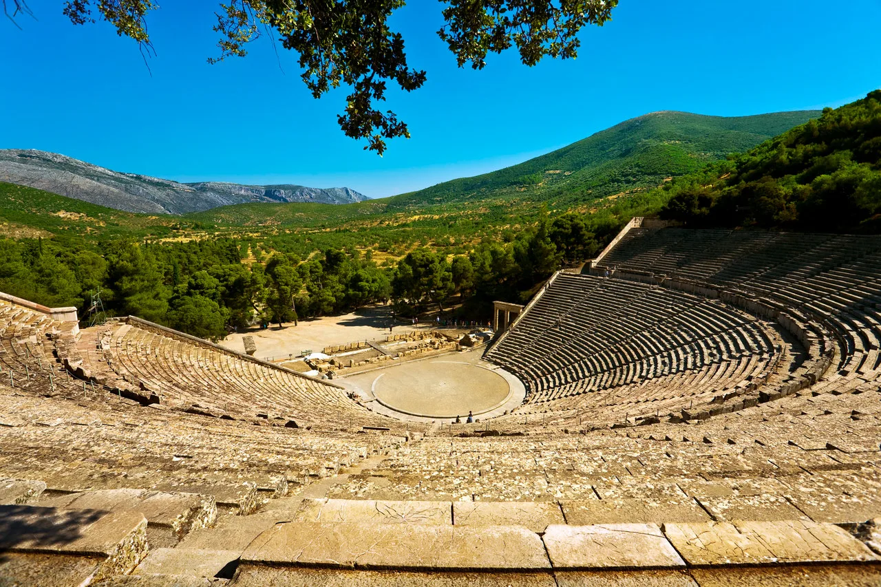 Epidaurus Theater And Asklepieion 2 The Theater of Epidaurus