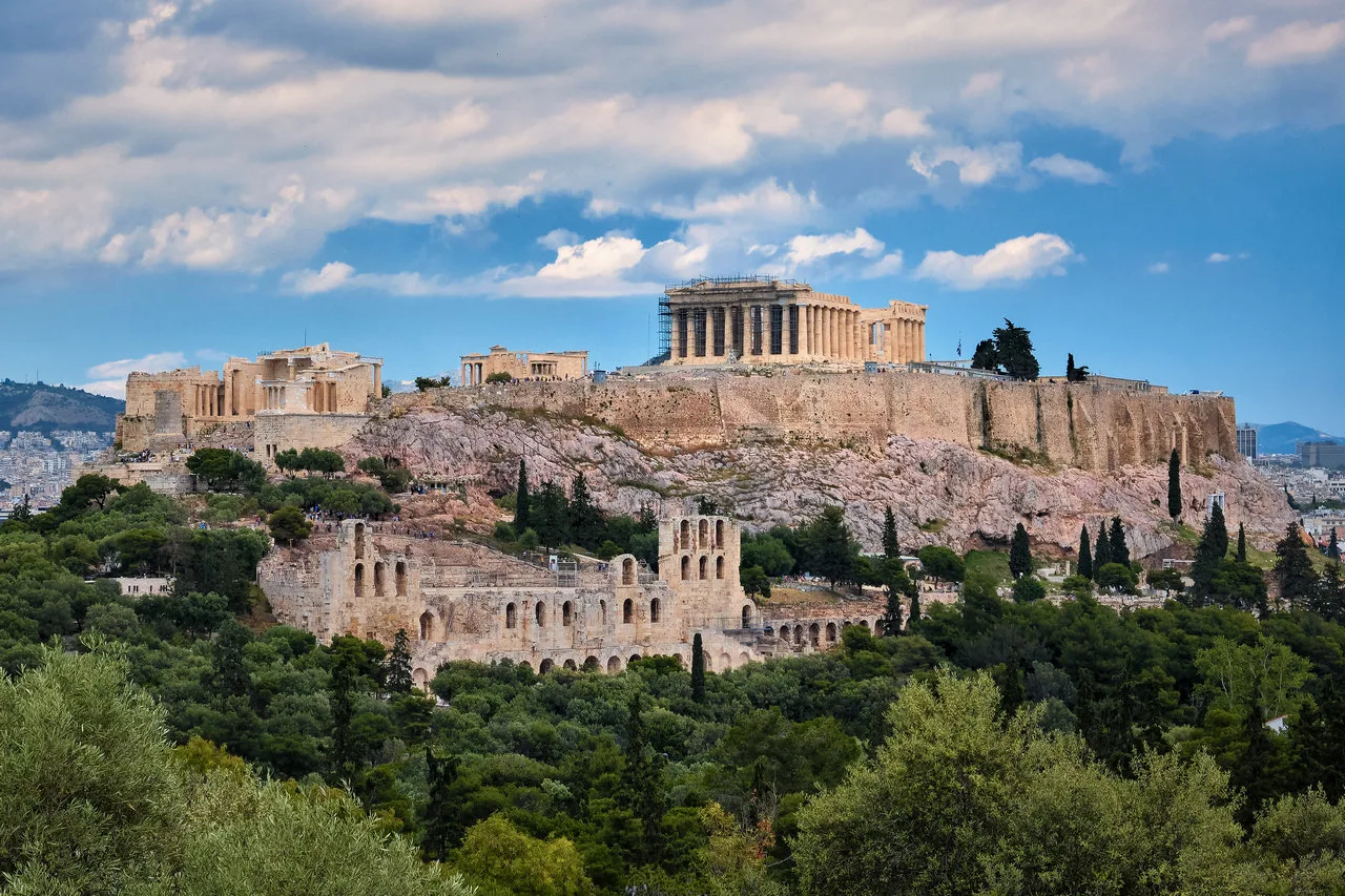 the acropolis of athens