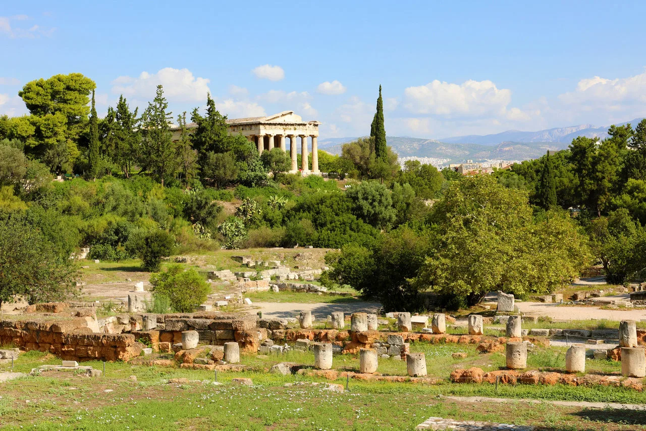 ancient agora in athens