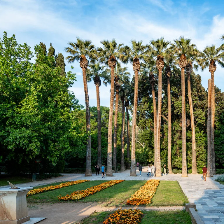 national garden in athens