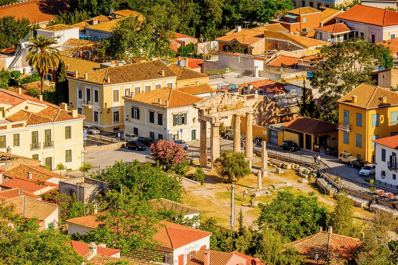 plaka, thiseio, athens