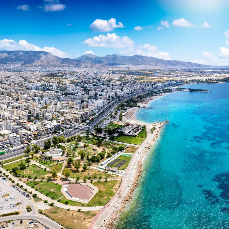 athens riviera beach of kalamaki