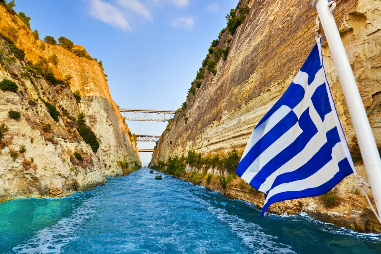 Corinth Canal, Greece