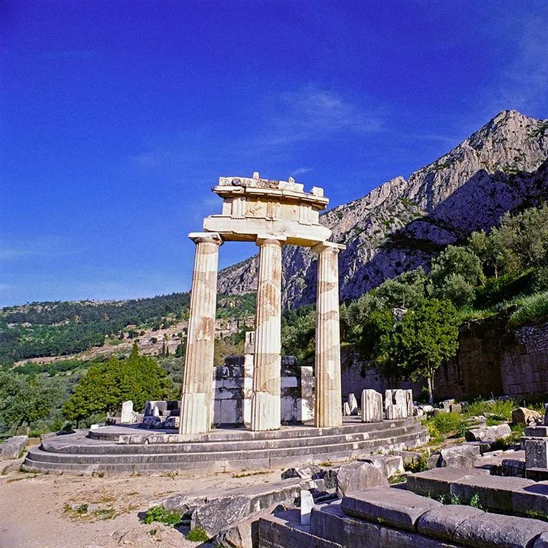 Delphi, Temple Of Athens Pronea