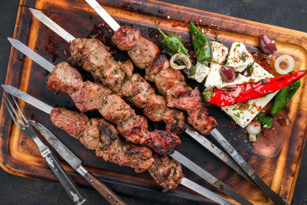 Athens: The timeless charm of the capital of Greece 7 greek souvlaki and feta cheese