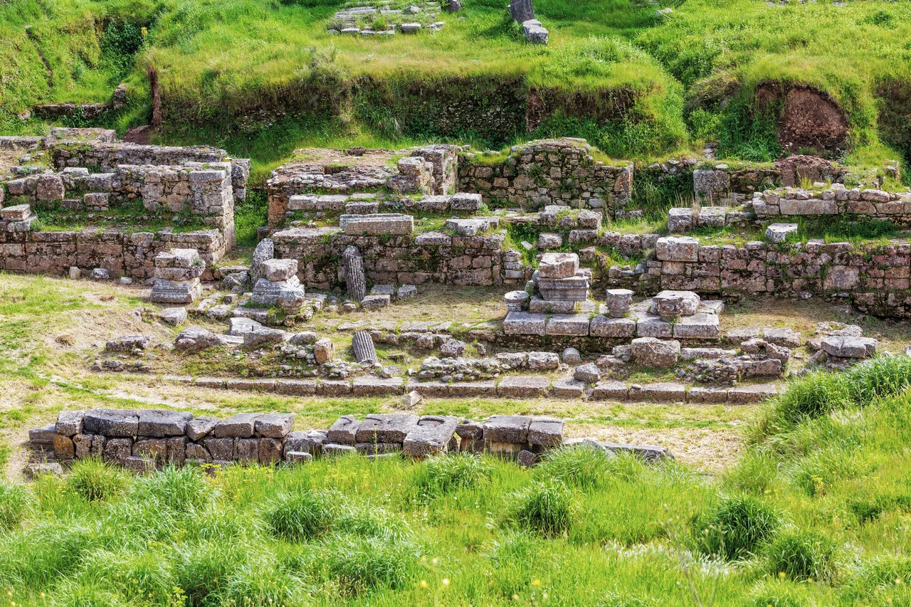 10-hour tour to Sparta & Mystras: Ancient Warriors & Byzantine Beauty 3 ruins of ancient sparta