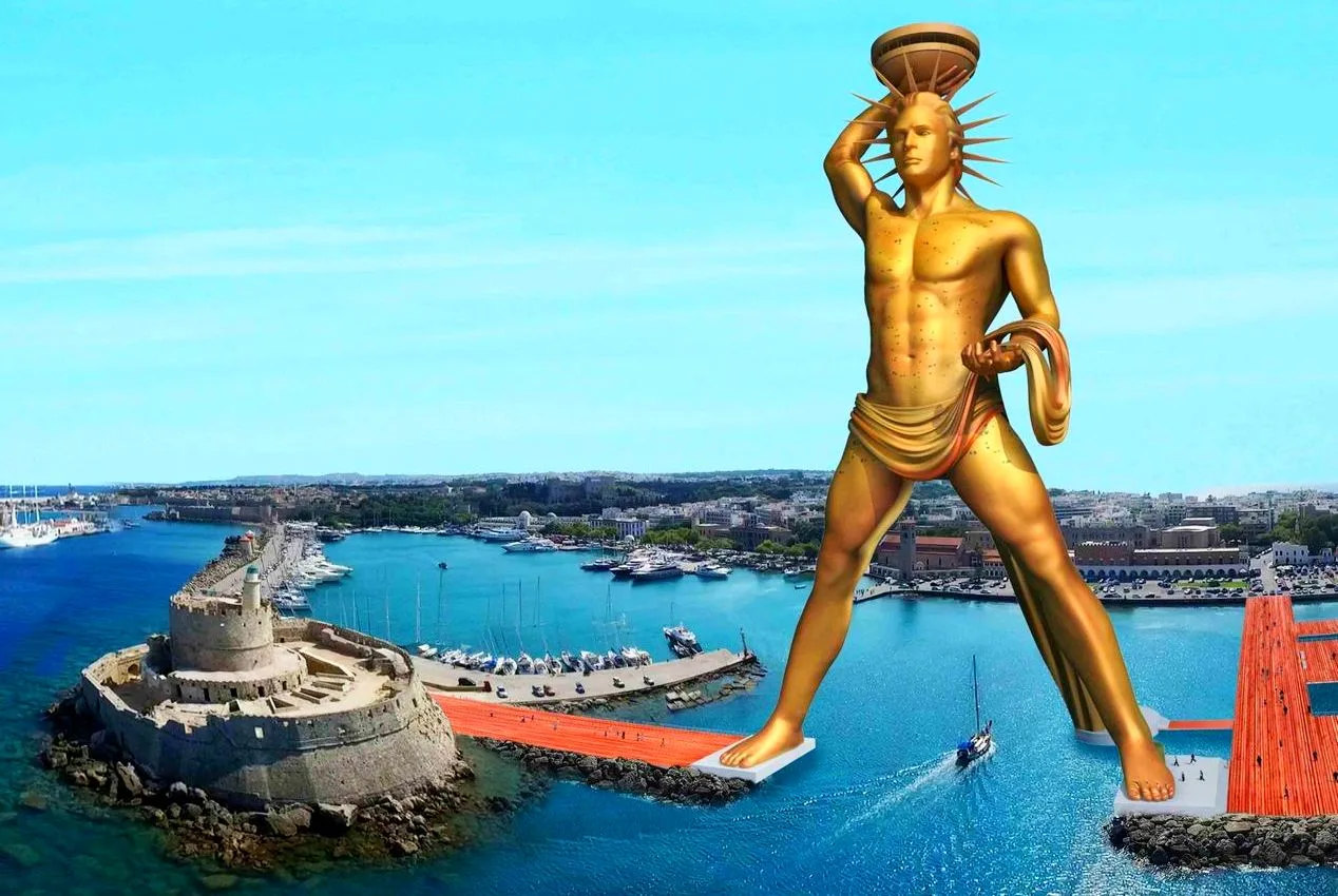 rodes the colossus1285 athens tours greece