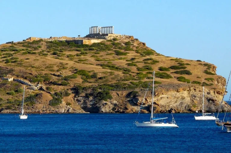 Cape Sounion and the temple of Poseidon