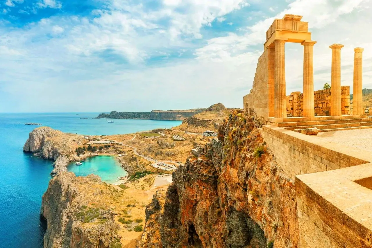 Lindos Rhodes island