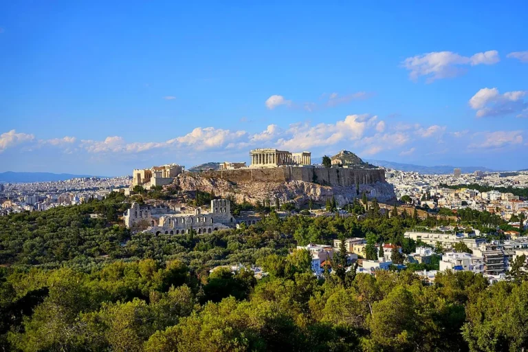 The Acropolis of Athens Greece