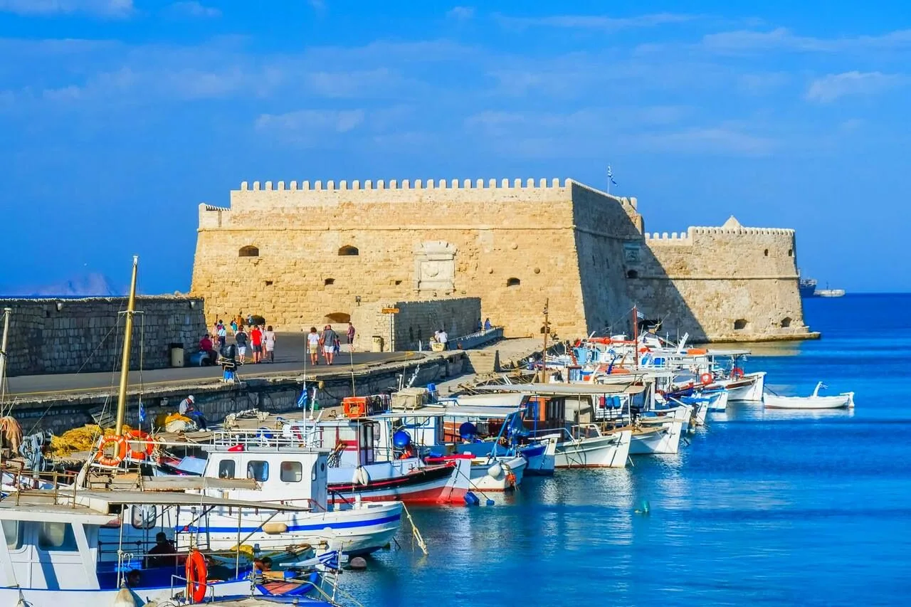 Heraklion Old Venetian Port Crete