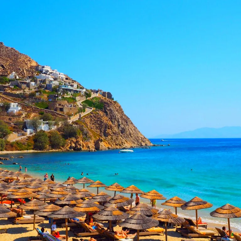 Delightful 4-hour private shore excursion in Mykonos 3 Mykonos Elia Beach